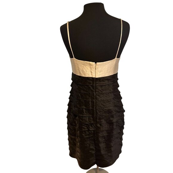 Jessica Howard Black & Ivory Cocktail Dress – Size 12 - Picture 2 of 10